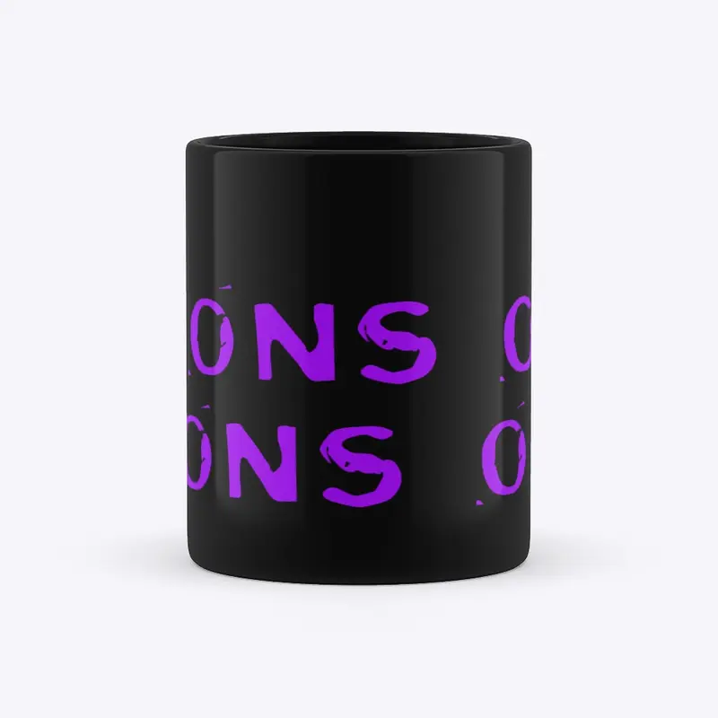 Moons out poons out coffee mug 