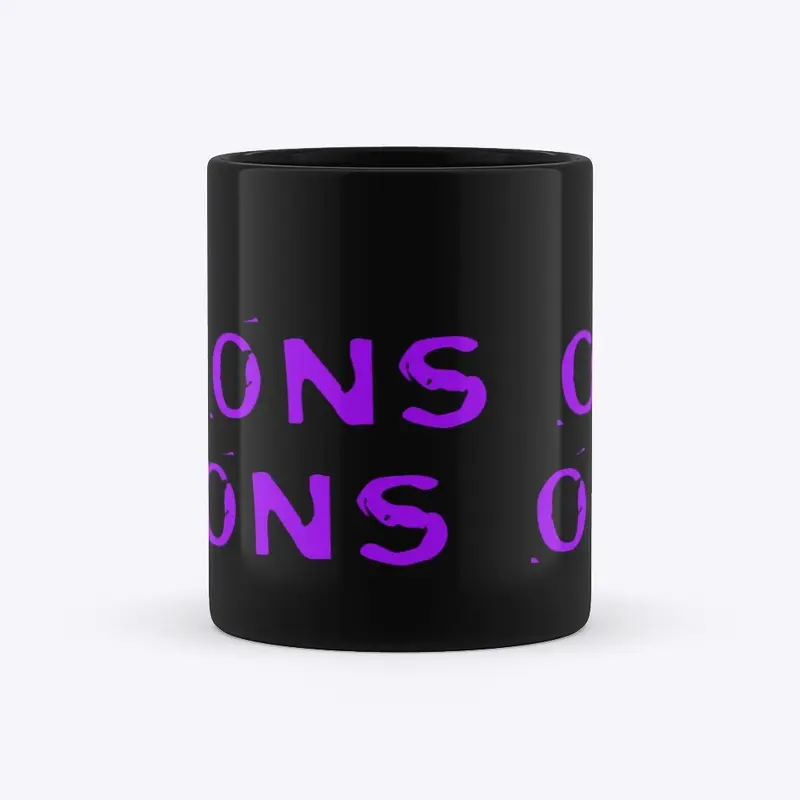 Moons out poons out coffee mug 